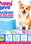 Blue / S COUNT 100  (45CM X 33CM)  Small Dog / Puppy 100 ml