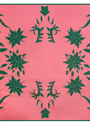 100% Mulberry Silk Scarf For Women | Pink Silk Scarf | 90 x 90 cm