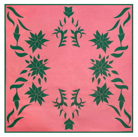 100% Mulberry Silk Scarf For Women | Pink Silk Scarf | 90 x 90 cm