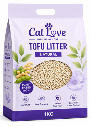 Natural Cat Litter – Cassava & Tofu Litter