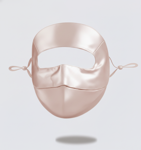 100%  Mulberry Silk Sun Protection Mask, UV Protection Mask, UPF 50+